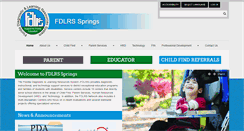 Desktop Screenshot of fdlrssprings.org