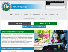 Tablet Screenshot of fdlrssprings.org